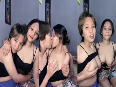 Bokep Cindy ABG Pasangan Lesbi Saling Cium Mango poster